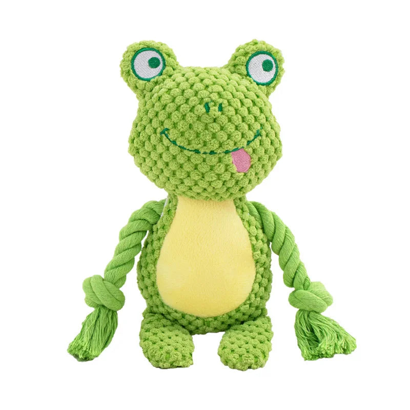 Peluche Animaux Rigolos avec Couineur pour Chiens