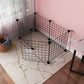 Enclos Modulaire en Grille Métallique pour Animaux
