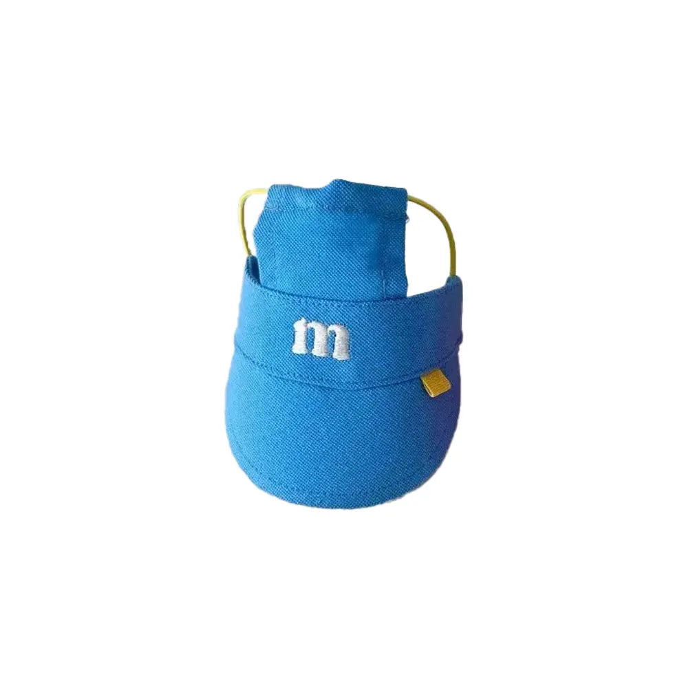 Casquette M pour Chiens et Chats – Casquette Été Ajustable à Motif Brodé