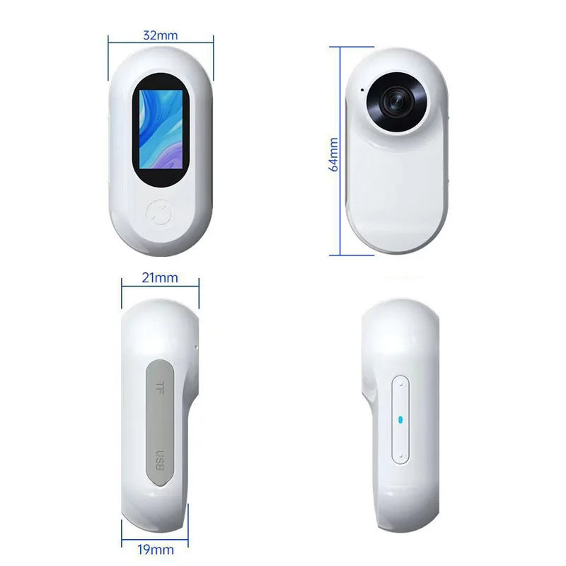 Kit Caméra HD 1080P Sans Fil pour Collier d’Animaux – Écran Intégré