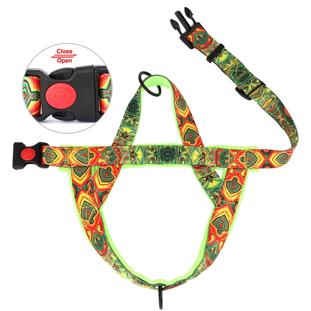 Harnais ajustable en Y Anti-traction pour Chien