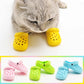 Crocs Trouées Antidérapantes pour Chiens et Chats (Lot de 2)