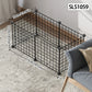 Enclos Modulaire en Grille Métallique pour Animaux