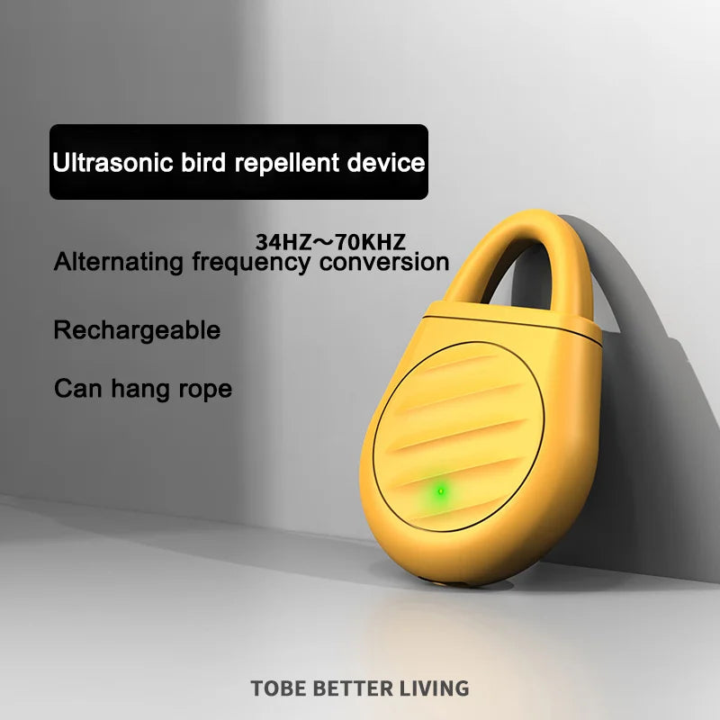 Répulsif Ultrason Rechargeable Anti-Parasites pour Chats, Chiens