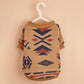 Pull Polaire à Motifs Géométriques pour Chien