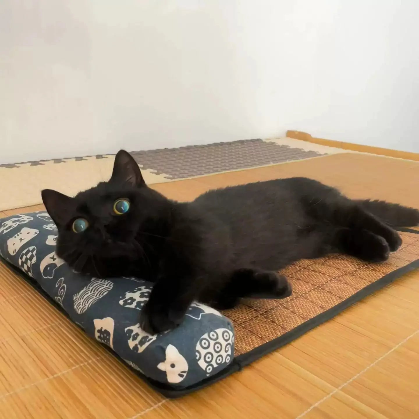 Tapis Rafraîchissant en Rotin pour Animaux