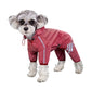 Combinaison Imperméable Réfléchissante pour Petits et Moyens Chiens