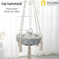Hamac Suspendu en Corde de Coton pour Chat