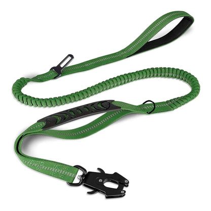 Laisse Tactique & Ceinture de Sécurité Voiture Pro pour Chien