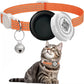 Collier Réfléchissant pour Chat avec Étui pour Airtag et Médaillon QR