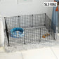 Enclos Modulaire en Grille Métallique pour Animaux