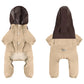 Manteau Réfléchissant Imperméable pour Chien en Nylon