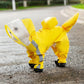 Combinaison Imperméable Intégrale pour Chien avec Protection des Pattes