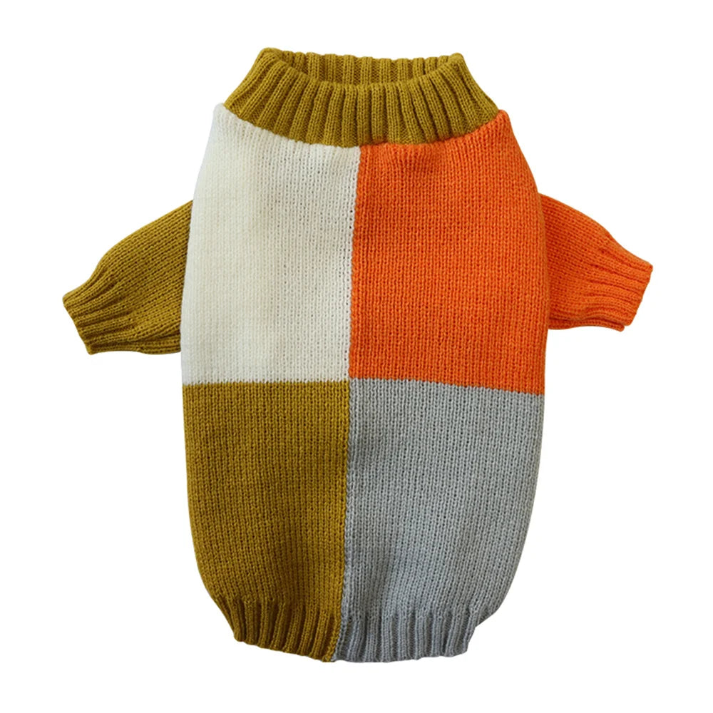 Pull Coloré à Carreaux pour Chien ou Chat
