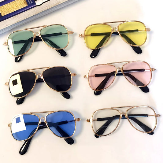 Lunettes Aviateur Colorées pour Chats