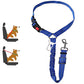 2 en 1 Ceinture de Sécurité Voiture pour Chien - Boucle & Appui-Tête