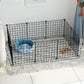 Enclos Modulaire en Grille Métallique pour Animaux