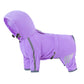 Combinaison Imperméable Réfléchissante pour Petits et Moyens Chiens