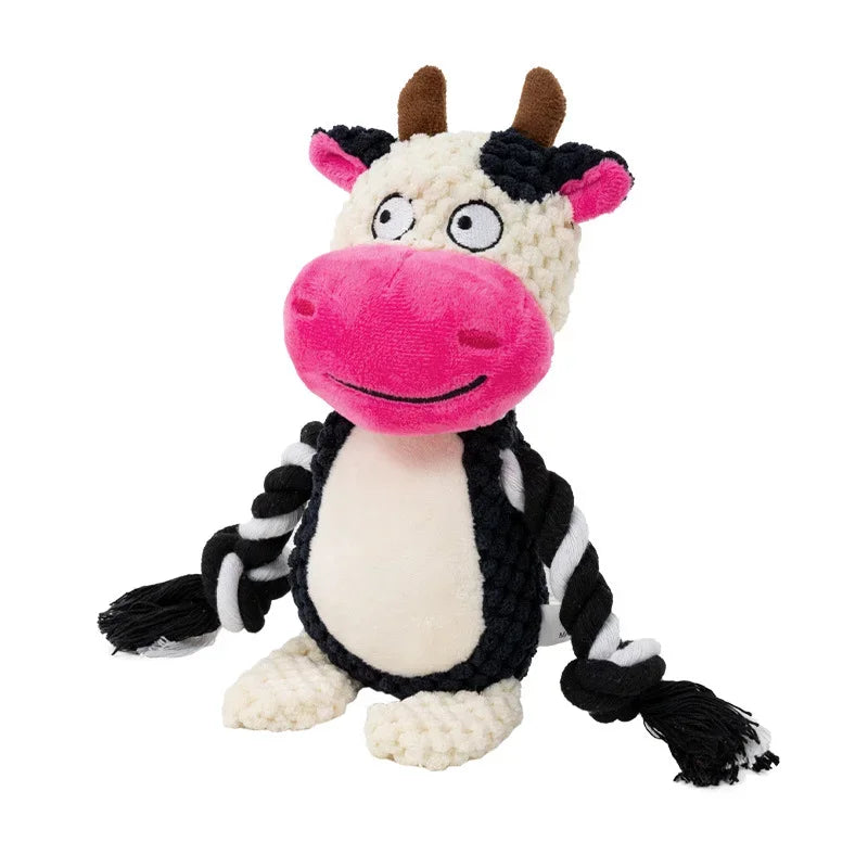 Peluche Animaux Rigolos avec Couineur pour Chiens