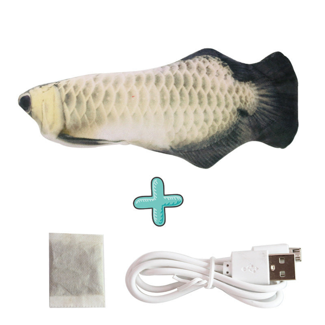 Poisson Interactif qui Remue – Jouet pour Chiens et Chats