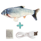 Poisson Interactif qui Remue – Jouet pour Chiens et Chats