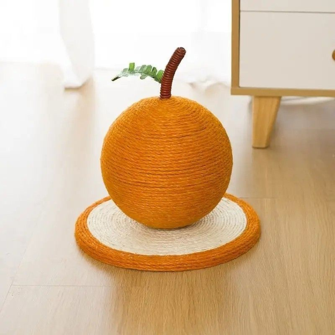Griffoir carotte en sisal pour chat – Ludique & décoratif