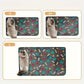 Couverture Flanelle Ultra Douce à Motifs Pattes et Os pour Chien