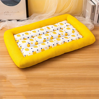 Panier Rafraîchissant Été – Nid Respirant en Maille pour Chien et Chat