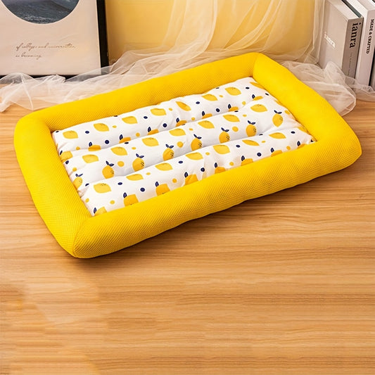 Panier Rafraîchissant Été – Nid Respirant en Maille pour Chien et Chat