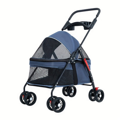 Poussette pour Animaux Pliable et Légère
