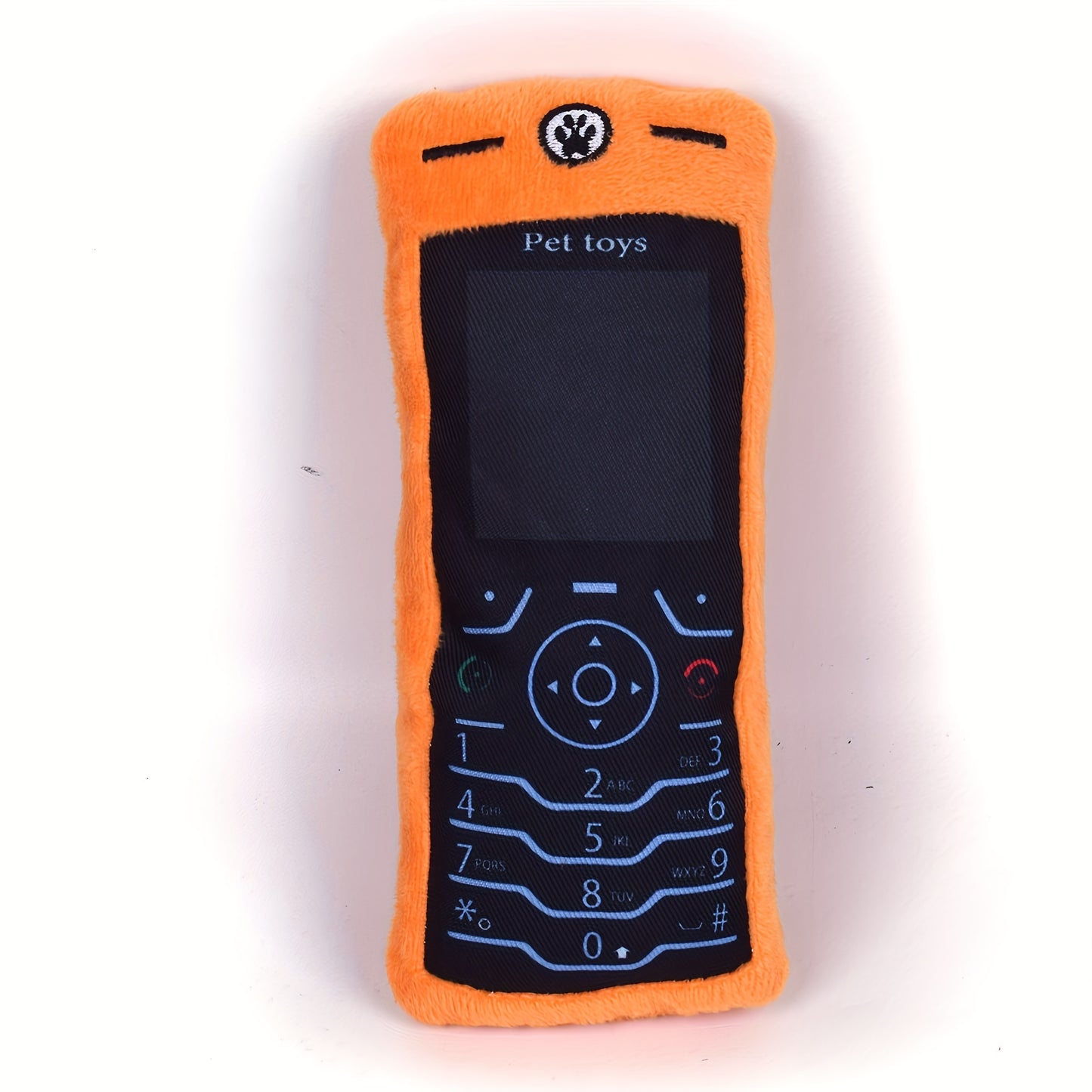 Jouet Téléphone Rétro en Peluche pour Chiens