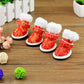 Bottines Hiver Style Tang pour Chiens et Chats – Chaussures Festives Doublées en Velours