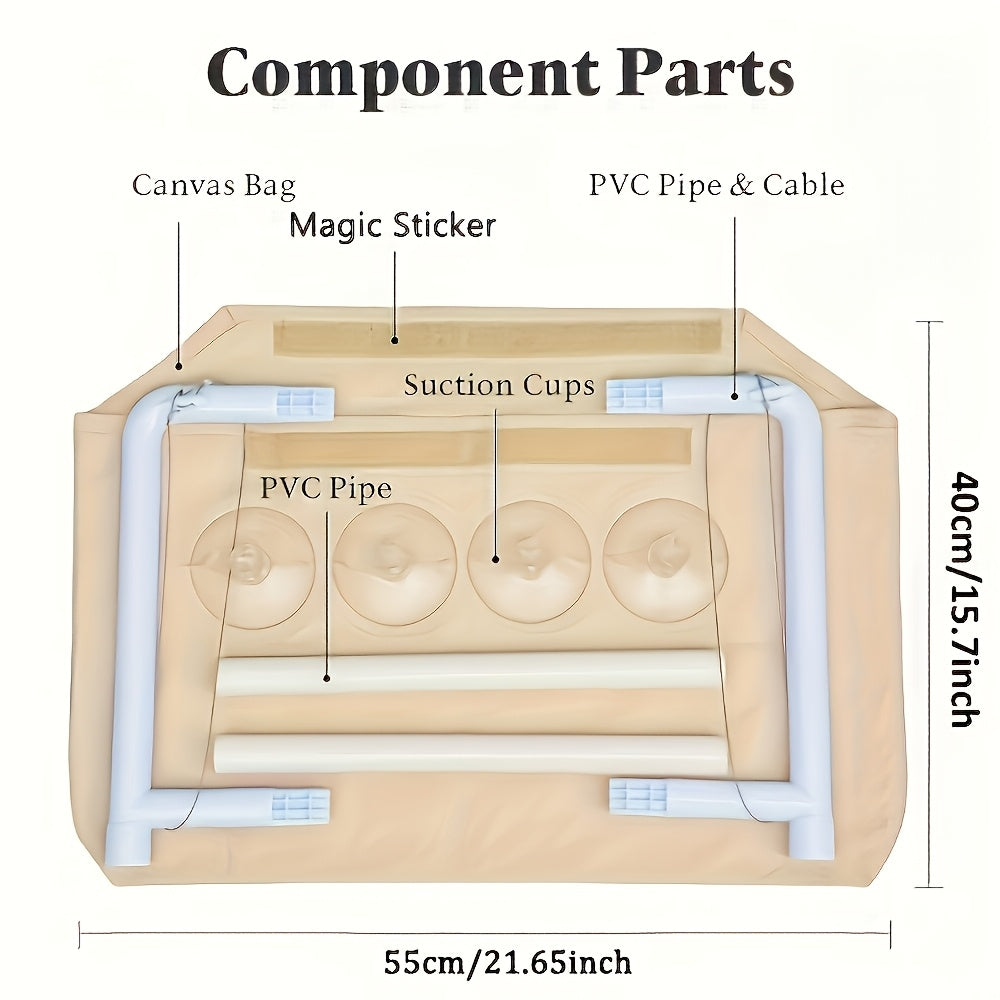 Hamac de Fenêtre Confortable pour Chat en PVC