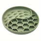 Gamelle Anti-Glouton en Silicone avec Ventouse – Design Alvéolé et Léchage