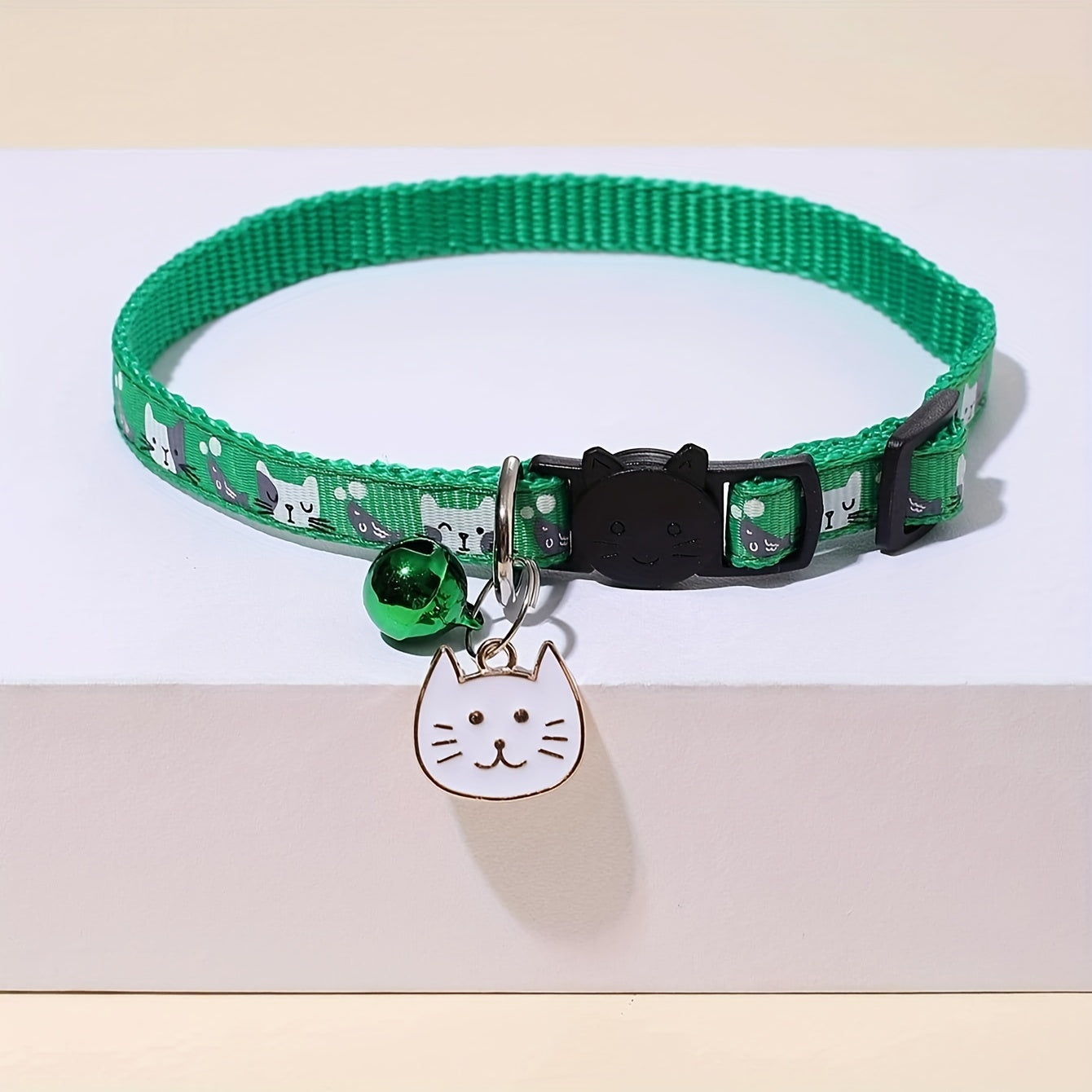 Collier Sécurité Anti-Étranglement pour Chat avec Décorations