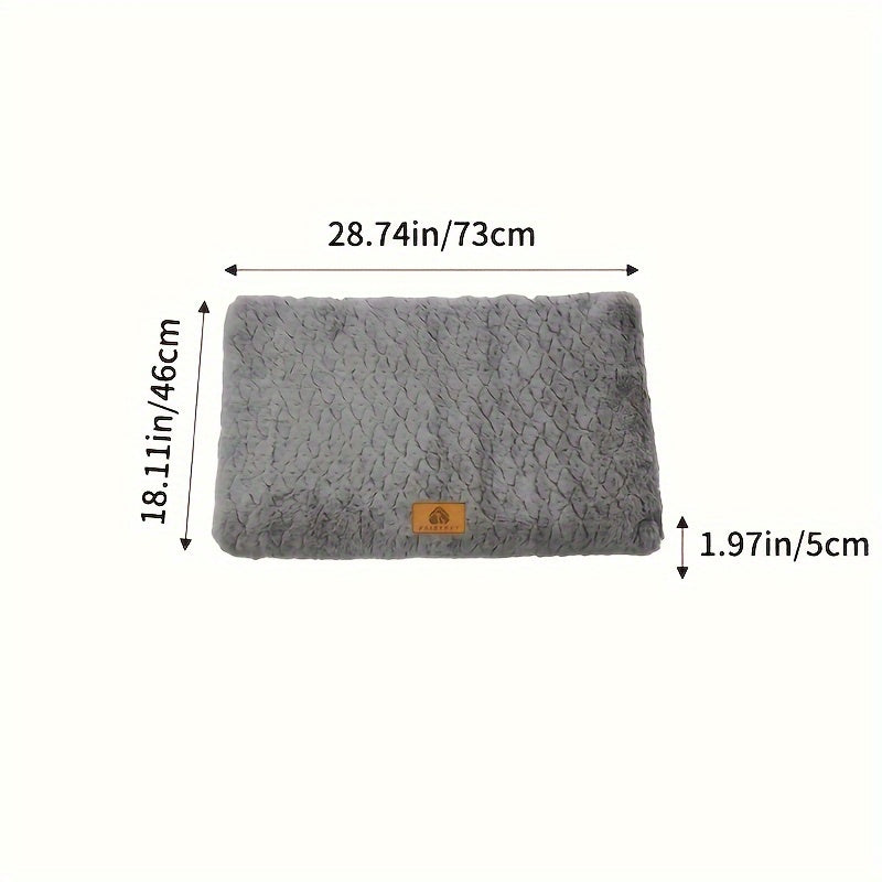 Coussin Moelleux Rectangulaire pour Chien et Chat