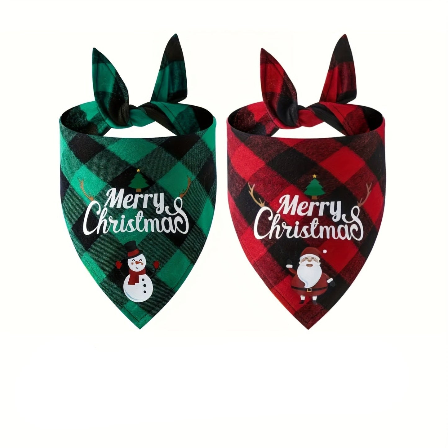 Foulard de Noël "Merry Christmas" pour Chiens