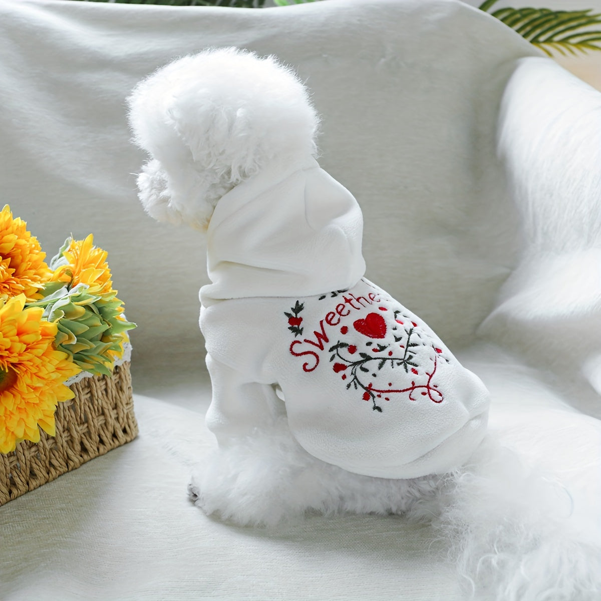 Sweat Sweetheart en Polaire pour Petit Chien