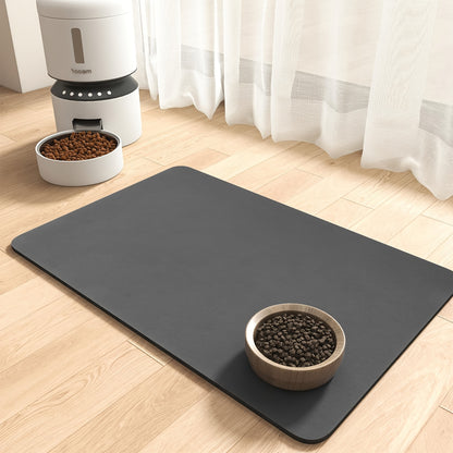 Tapis gamelle simple antidérapant pour chien et chat