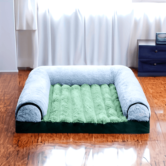 Canapé-lit 3 côtés déhoussable pour Chien