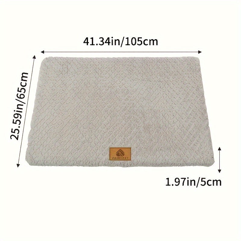 Coussin Moelleux Rectangulaire pour Chien et Chat