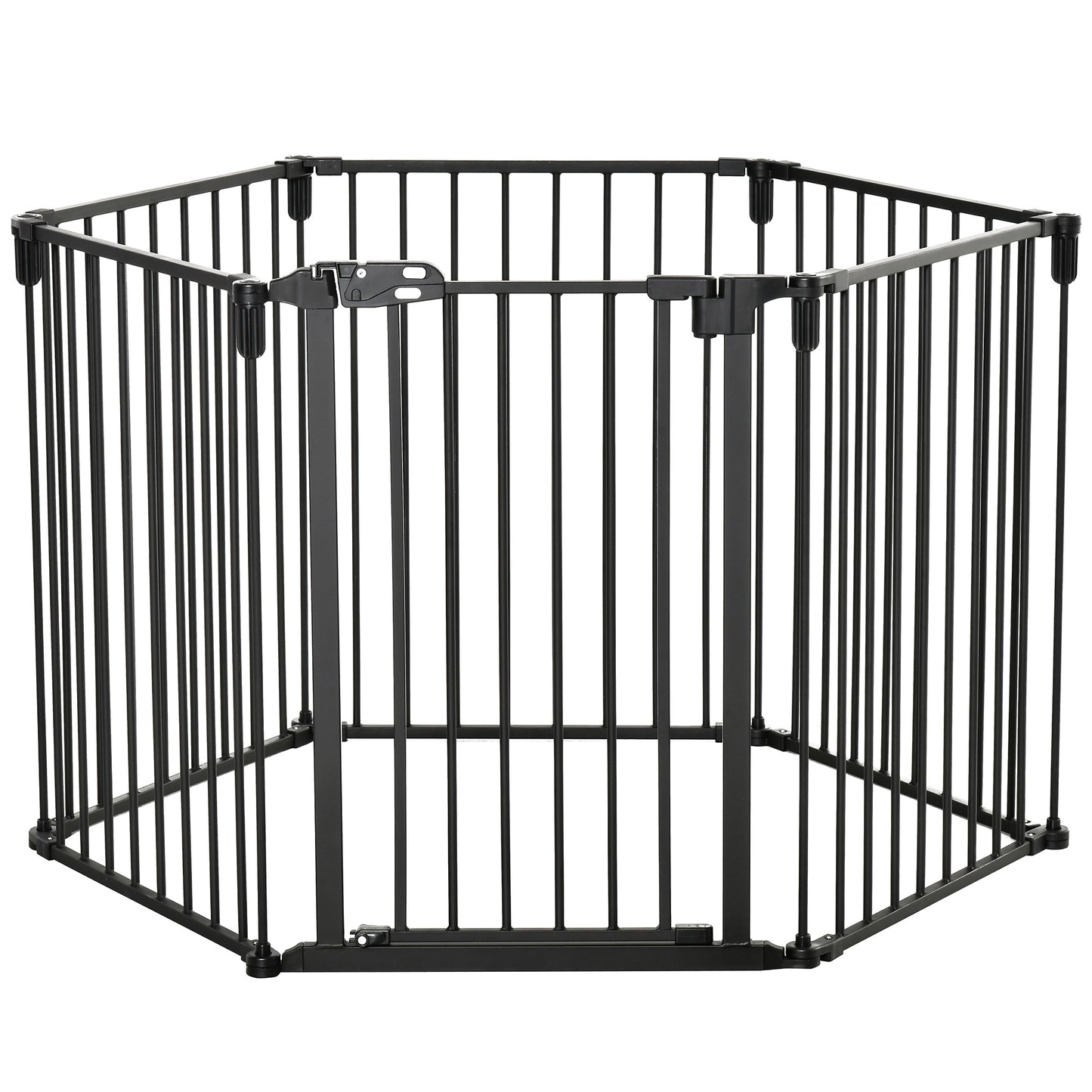 Parc Modulable Sécurisé 6 Panneaux pour Chiens