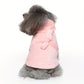 Peignoir de Bain pour Chien Rose en Tissu Absorbant