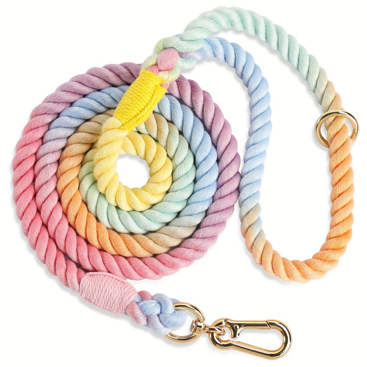 Laisse Colorée Pastel 1,5M pour Chien