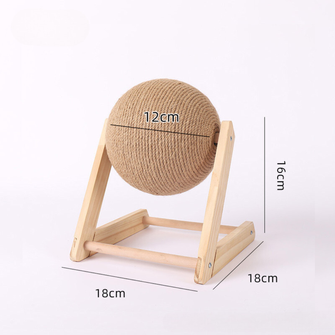 Griffoir Boule en Sisal pour Chats – Jouet Durable et Design
