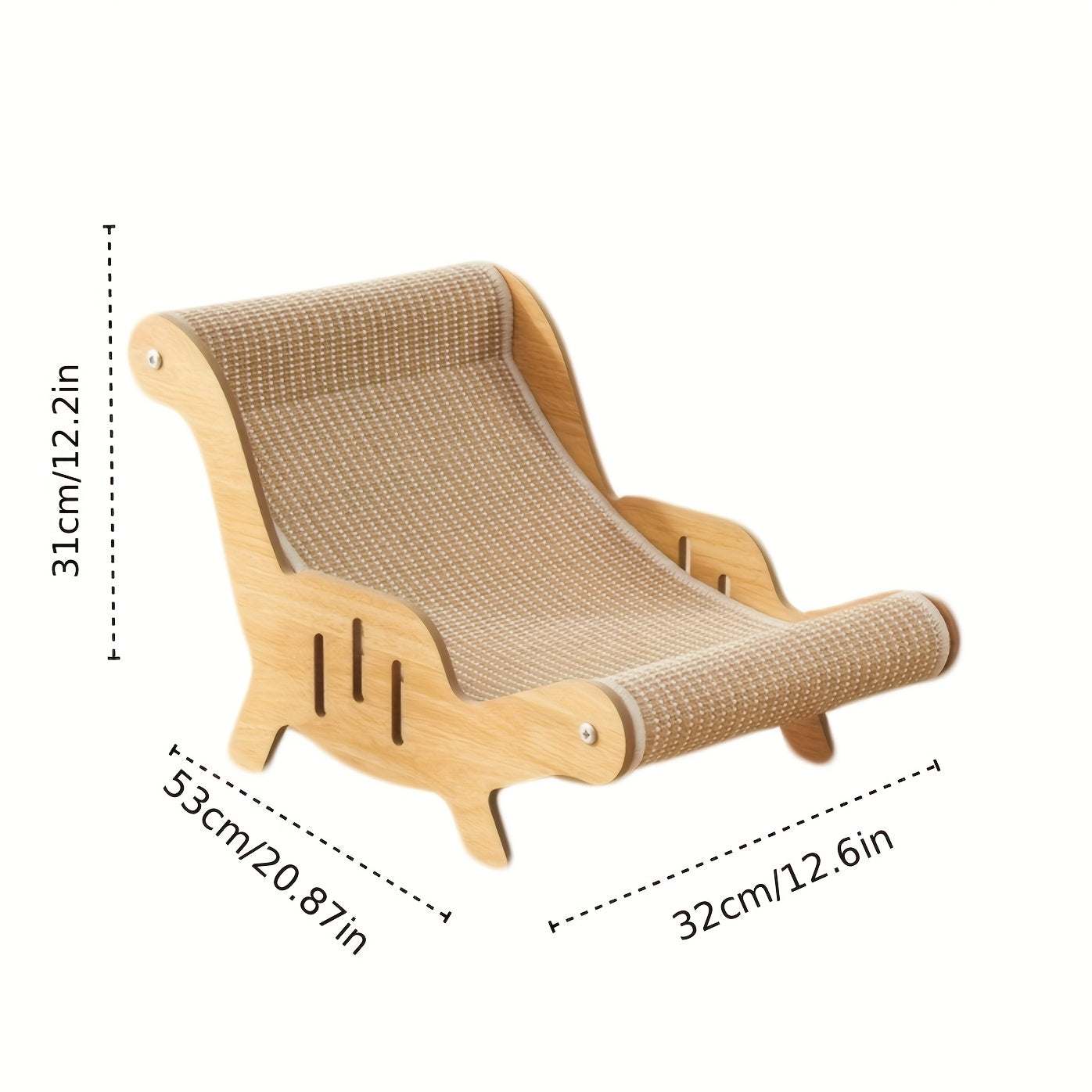 Chaise griffoir pour chat en corde de sisal — griffoir chat