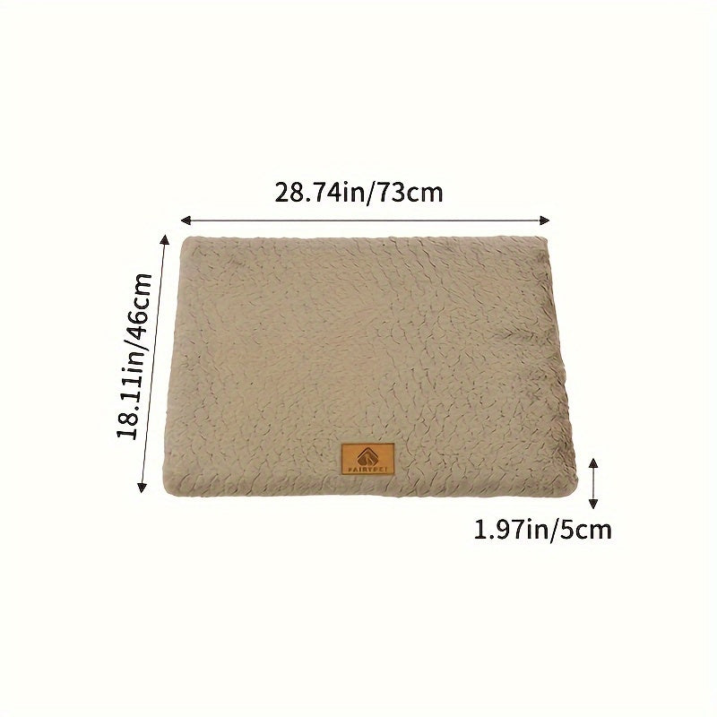 Coussin Moelleux Rectangulaire pour Chien et Chat