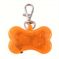 Pendentif lumineux os pour collier de chien