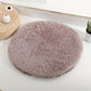 Tapis Rond Douillet en Peluche pour Animaux