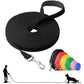 Longe Plate pour Chien – 3 à 9 mètres, couleurs variées